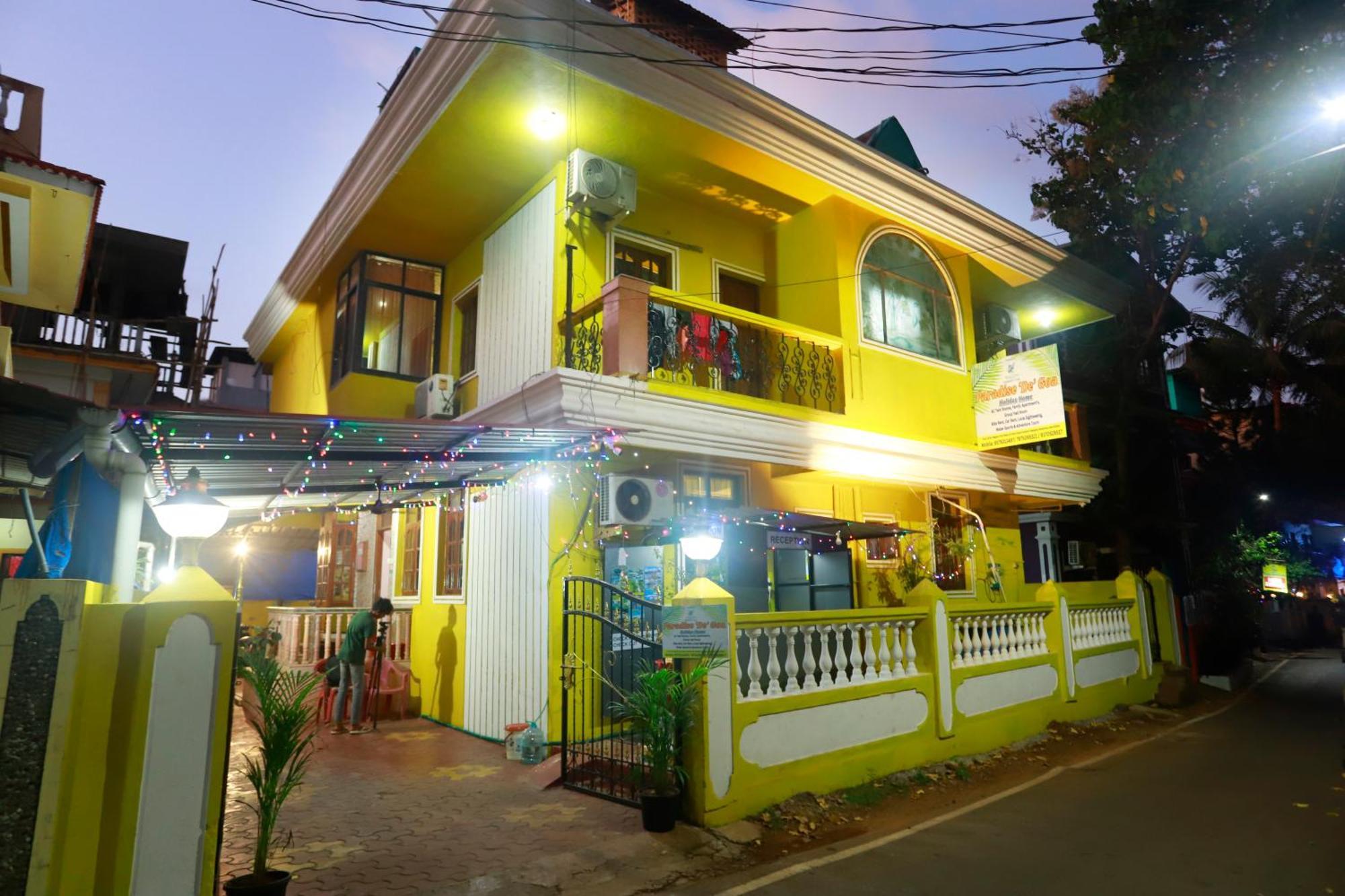 Paradise De Goa,Hotel Calngute Beach Calangute Exterior photo