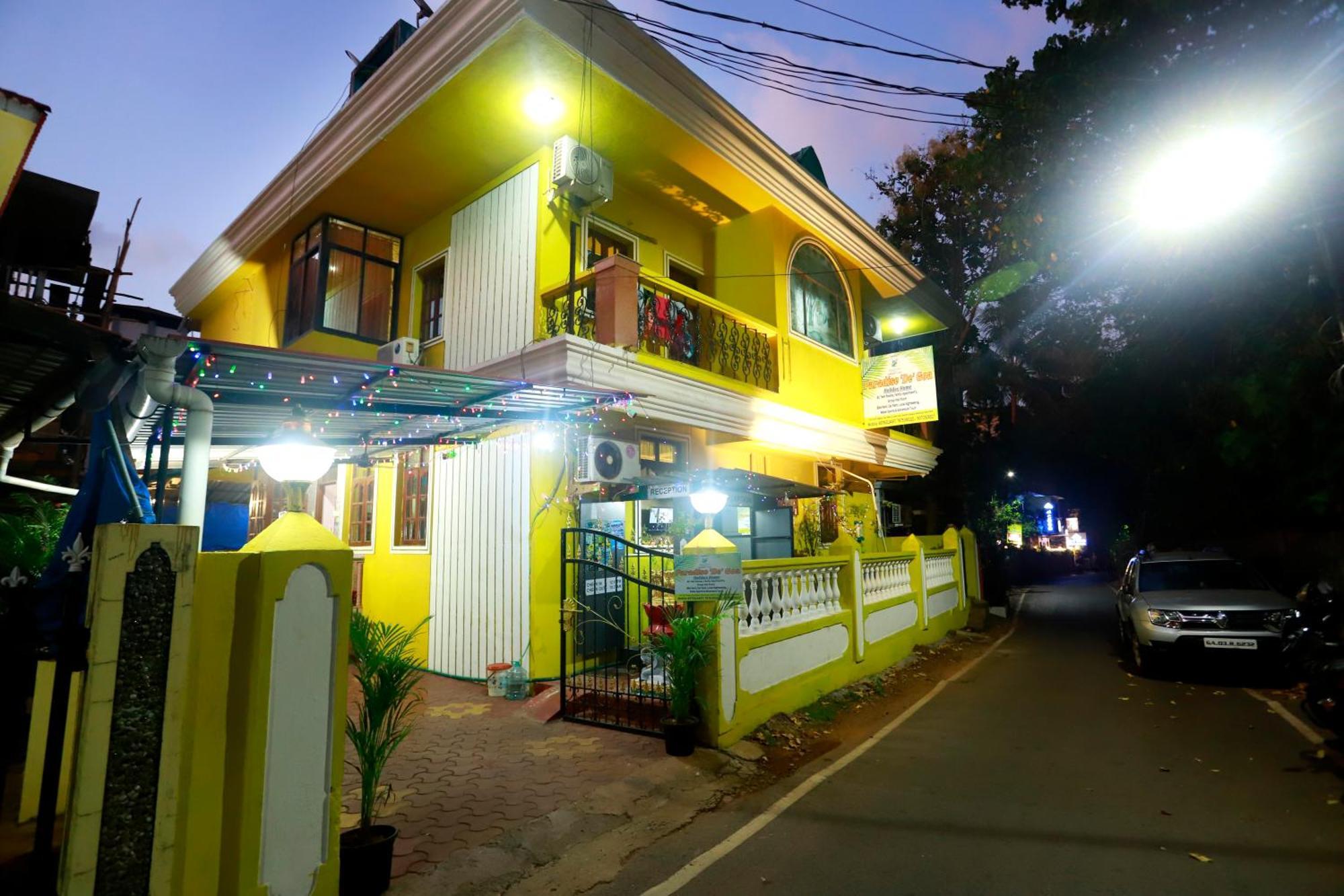 Paradise De Goa,Hotel Calngute Beach Calangute Exterior photo